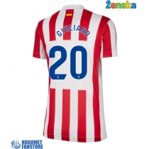 Atletico Madrid Giuliano Simeone #20 Domaci Dres za Ženska 2025-26 Kratak Rukav